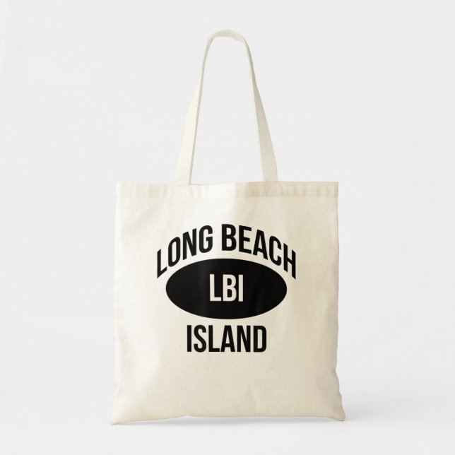 Tote Bag LBI, New Jersey, les Shores, Long Beach Island (Devant)