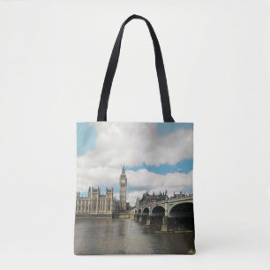 Tote Bag ldp Londres - WESTMINSTER end bridge - panorama -