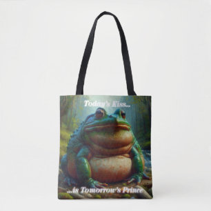 Tote Bag Le baiser d'aujourd'hui est le prince de demain