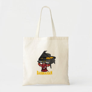 Tote Bag Le BARDBARIAN : Moitié-Barde, Moitié-Barbare