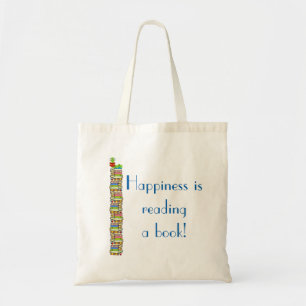 Tote Bag Le bonheur c'est lire un livre