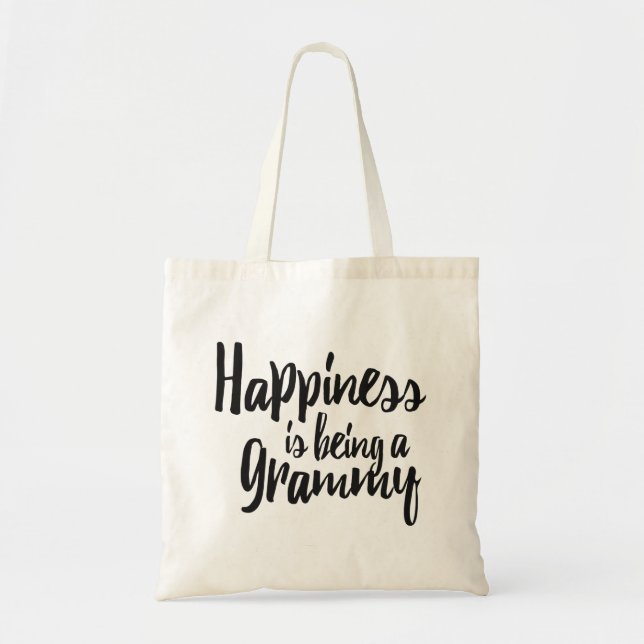 Tote Bag Le bonheur est un Grammy (Devant)