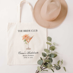 Tote Bag Le Bride Club Blush Cocktail Canvas