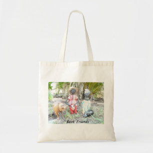 Tote Bag Le cadre des Best Friends African Dolls