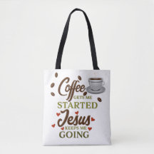 Le Café Amusant Me Fait Commencer Jésus M'Empêche