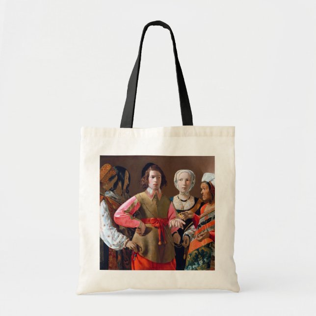 Tote Bag Le caissier Fortune, La Tour (Devant)