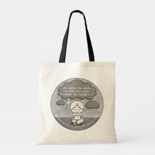 Tote Bag Le calme dans la tempête