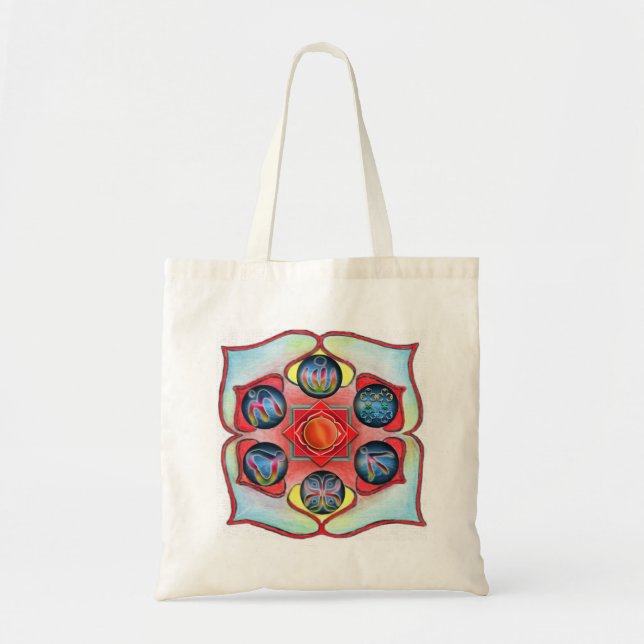 Tote Bag Le Chakra de base (Devant)