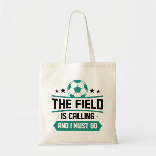 Tote Bag Le Champ Appelle Et Je Dois Y Aller