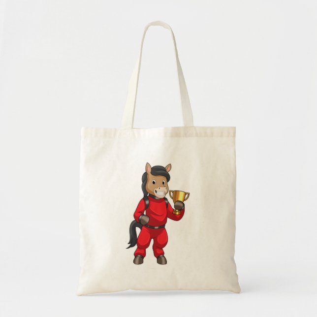 Tote Bag Le champion de Horse (Devant)