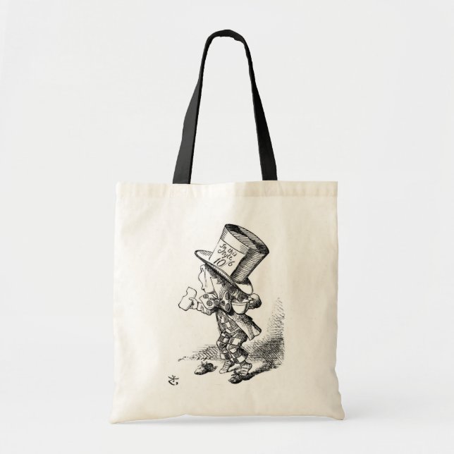 Tote Bag Le chapelier fou (Devant)