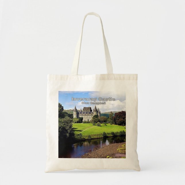 Tote Bag Le château Inveraray de Campbell Clan en Ecosse (Devant)
