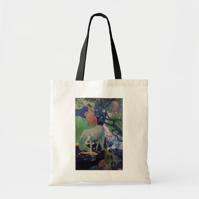 Tote Bag Le Cheval Blanc, Gauguin (Devant)
