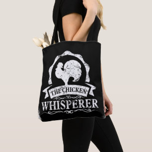 Tote Bag Le Chuchoteur de Poulets Drôle