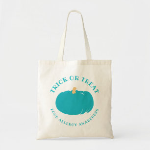 Tote Bag Le citrouille turquoise badine la conscience