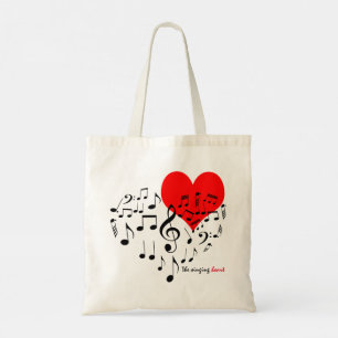 Tote Bag Le Coeur Chantant Romantique