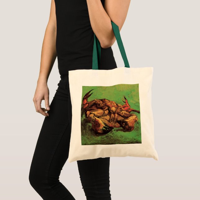Tote Bag Le crabe sur son dos par Vincent van Gogh (Devant (produit))