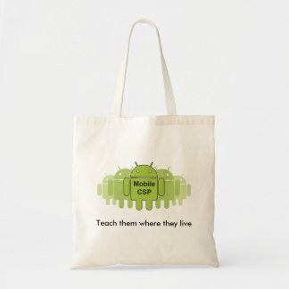 Tote Bag Le CSP mobile leur enseignent où ils vivent