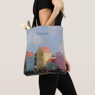 Tote Bag Le Curaçao coloré personnalisé