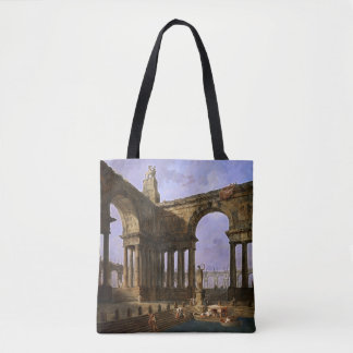 Tote Bag Le débarquement par Hubert Robert