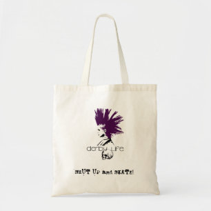 Tote Bag le derbylife, A FERMÉ et PATINE ! , rouleau Derby
