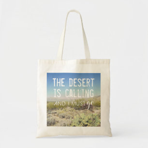 Tote Bag Le désert appelle l'Arizona