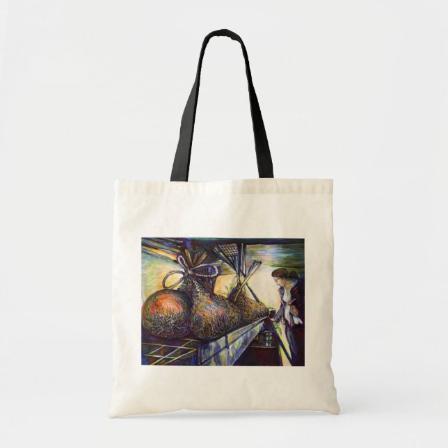 Tote Bag Le destin hurlant de la vie (Devant)