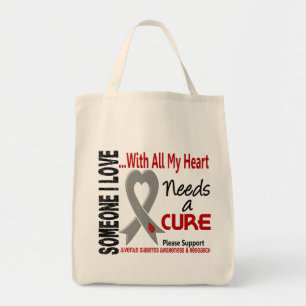 Tote Bag Le diabète de type 1 a besoin d'un traitement 3