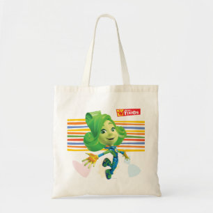 Tote Bag Le Fixies   Verda joyeux