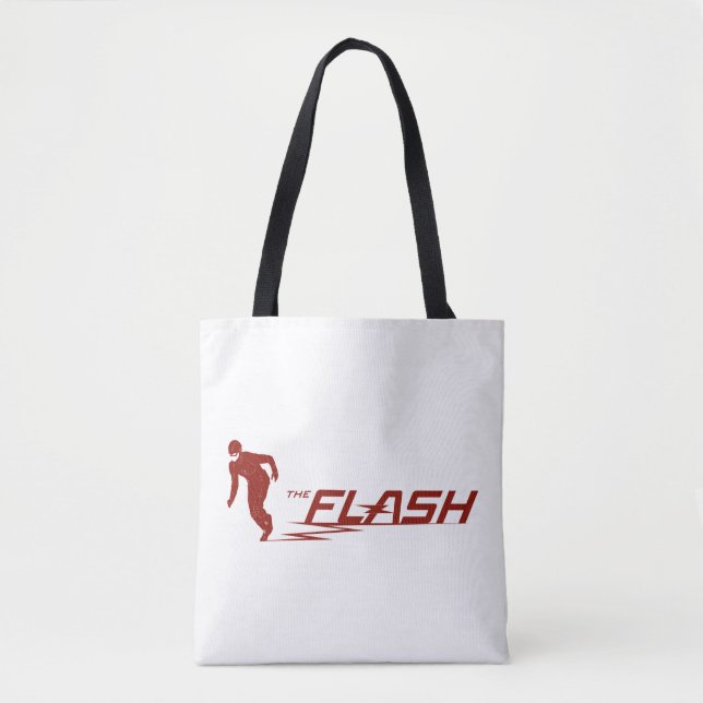 Tote Bag Le Flash | Logo du nom du super héros (Devant)
