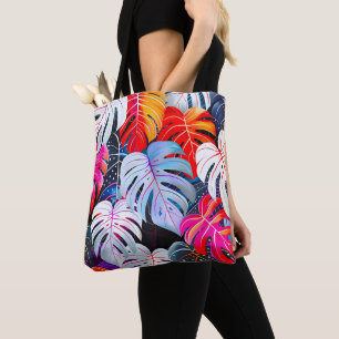 Tote Bag Le Foliage Tropical De La Jungle Paradise