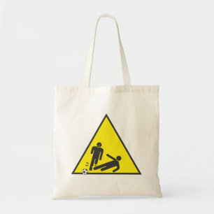 Tote Bag Le football d'attirail de glissement
