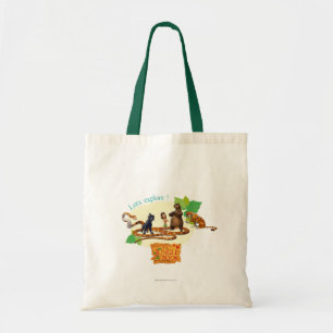 Tote Bag Le groupe de livre de jungle a tiré 4