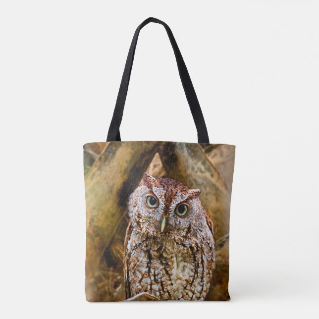 Tote Bag Le hibou Fourre-tout (Dos)