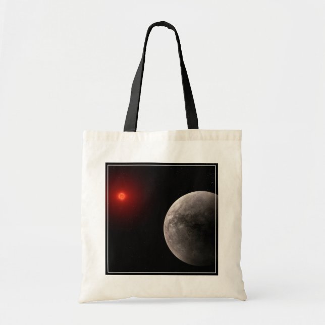 Tote Bag Le Hot Rocky Exoplanet Trappist-1 B. (Devant)