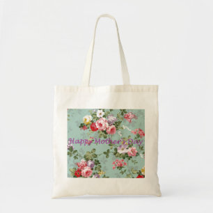 Tote Bag Le jour de mère heureux - cru floral
