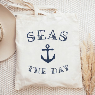 Tote Bag Le Jour des mers Ancre nautique