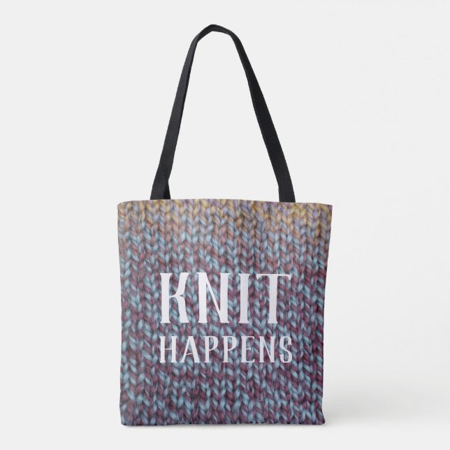 Tote Bag Le Knit se produit (Dos)