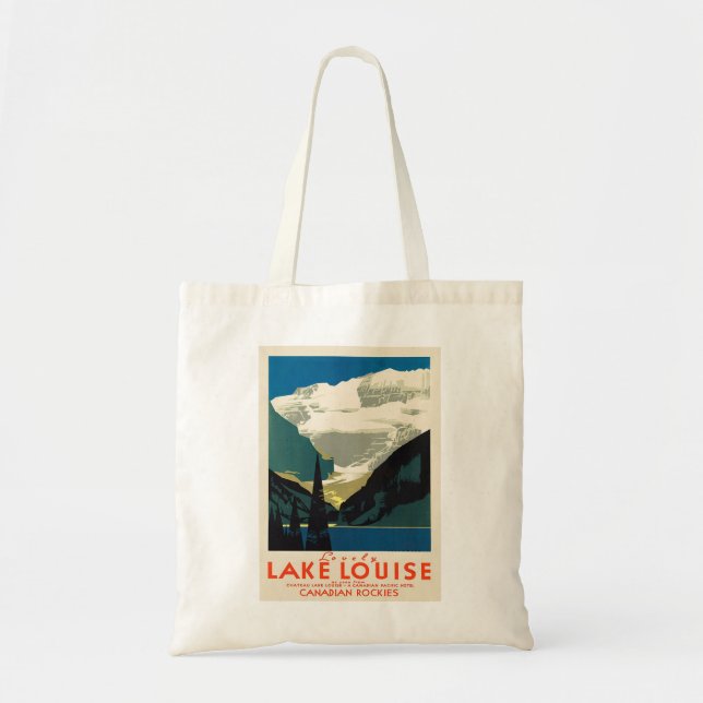 TOTE BAG LE LAC LOUISE (Devant)