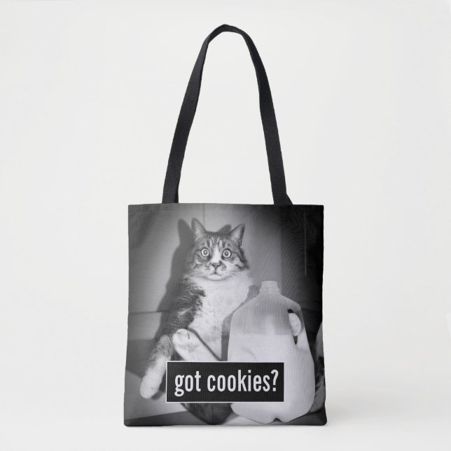 Tote Bag Le Lait De Chat De Juge (Devant)