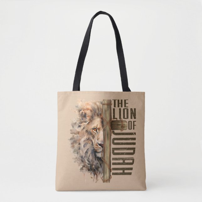 Tote Bag Le Lion De Juda (Devant)