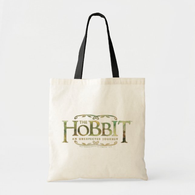 Tote Bag Le logo Hobbit vert (Devant)