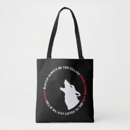 Tote Bag Le loup serait toujours le méchant