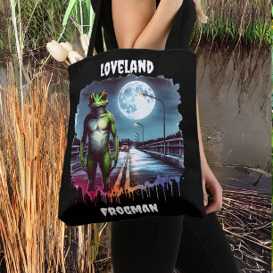 Tote Bag Le Loveland Frogman Ohio Cryptid