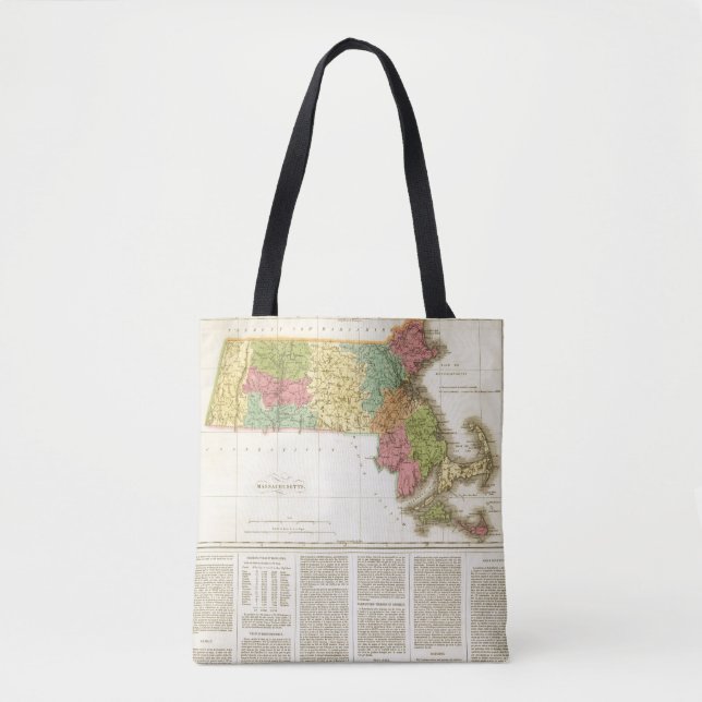 Tote Bag Le Massachusetts USA (Devant)