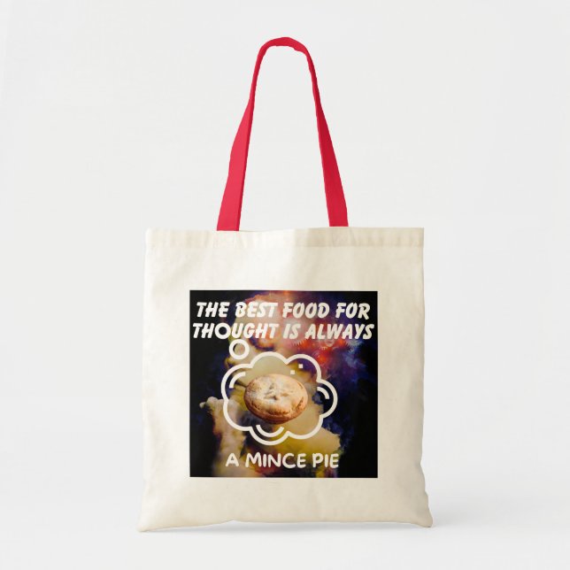 Tote Bag Le Meilleur Nourriture Pour La Pensée - Une Petite (Devant)