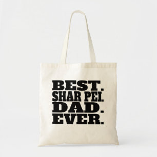 Tote Bag Le meilleur papa de Shar Pei jamais