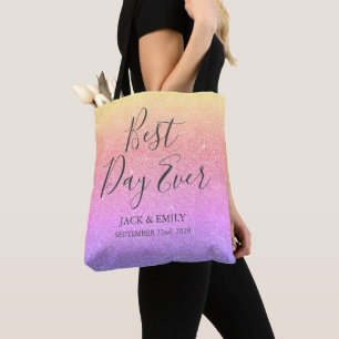 Tote Bag Le meilleur pastel toujours élégant d'arc-en-ciel