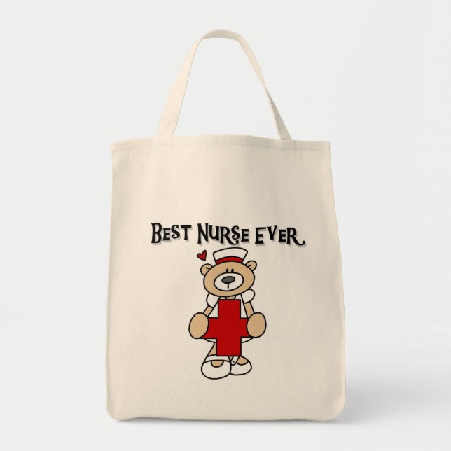 Tote Bag Le meilleurs T-shirts et cadeaux d'infirmière (Devant)