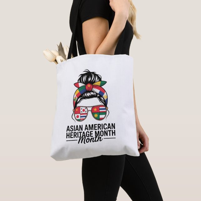 Tote Bag le mois du patrimoine de l'islande asiatique et du (De près)
